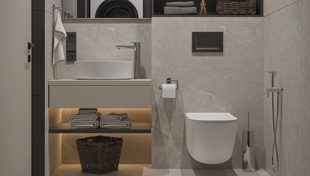 Interior de baño
